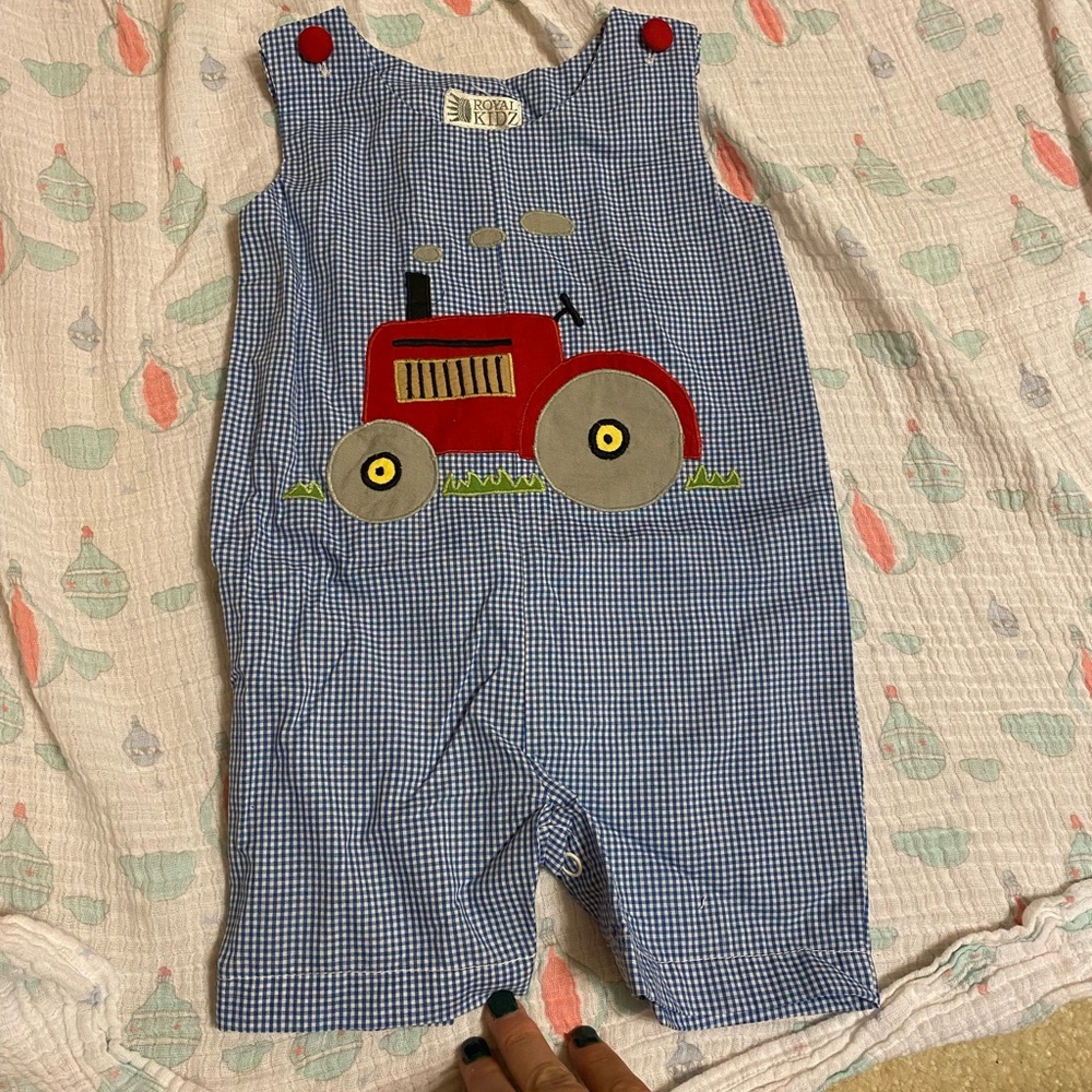 Boys smocked outfit
